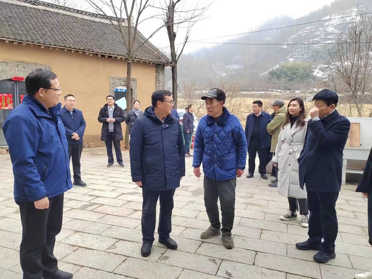 省文化和旅游厅党组书记、厅长黄东升到天桥沟村及白云山调研驻村帮扶和文旅产业发展工作