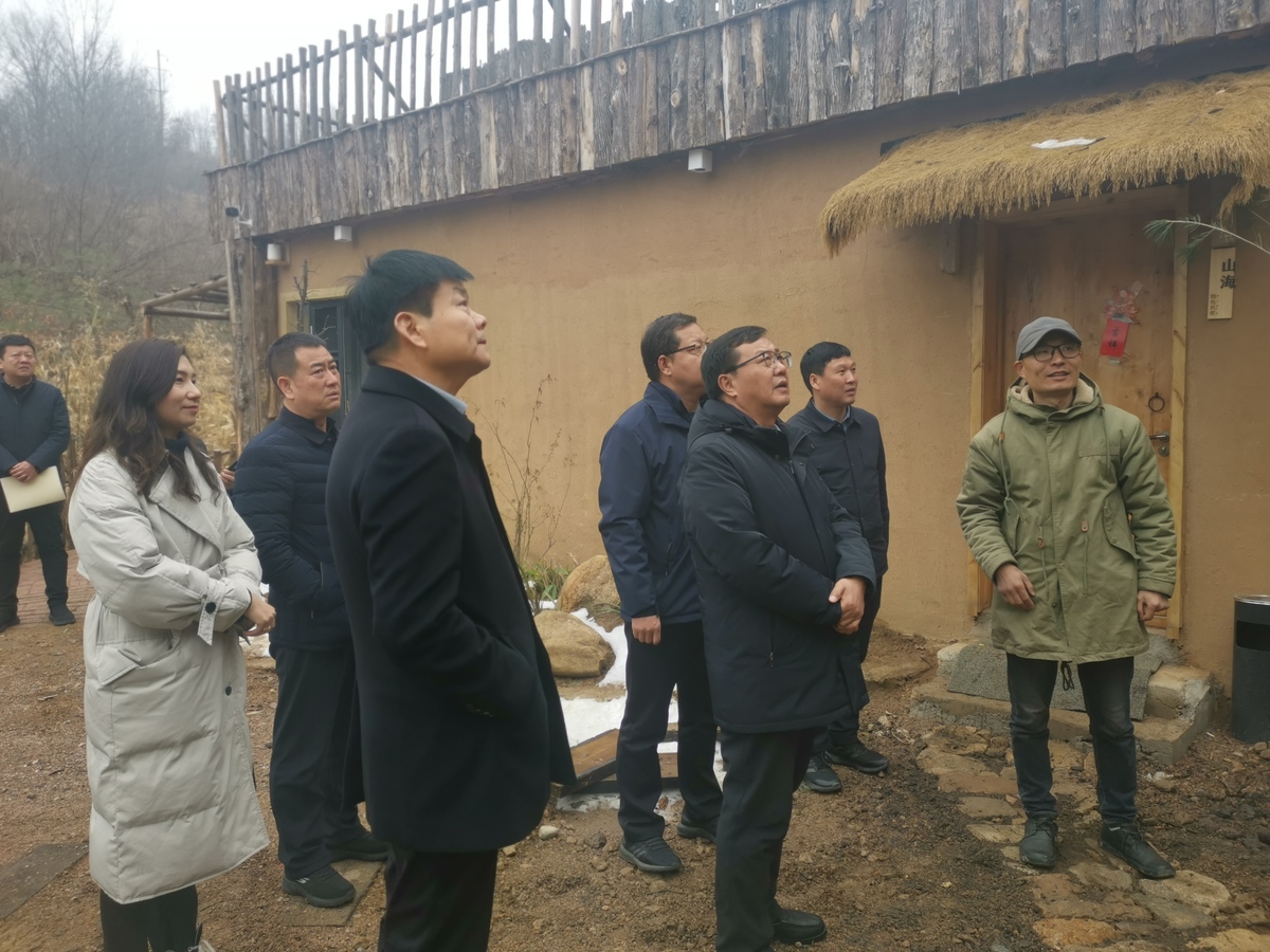 省文化和旅游厅党组书记、厅长黄东升到天桥沟村及白云山调研驻村帮扶和文旅产业发展工作